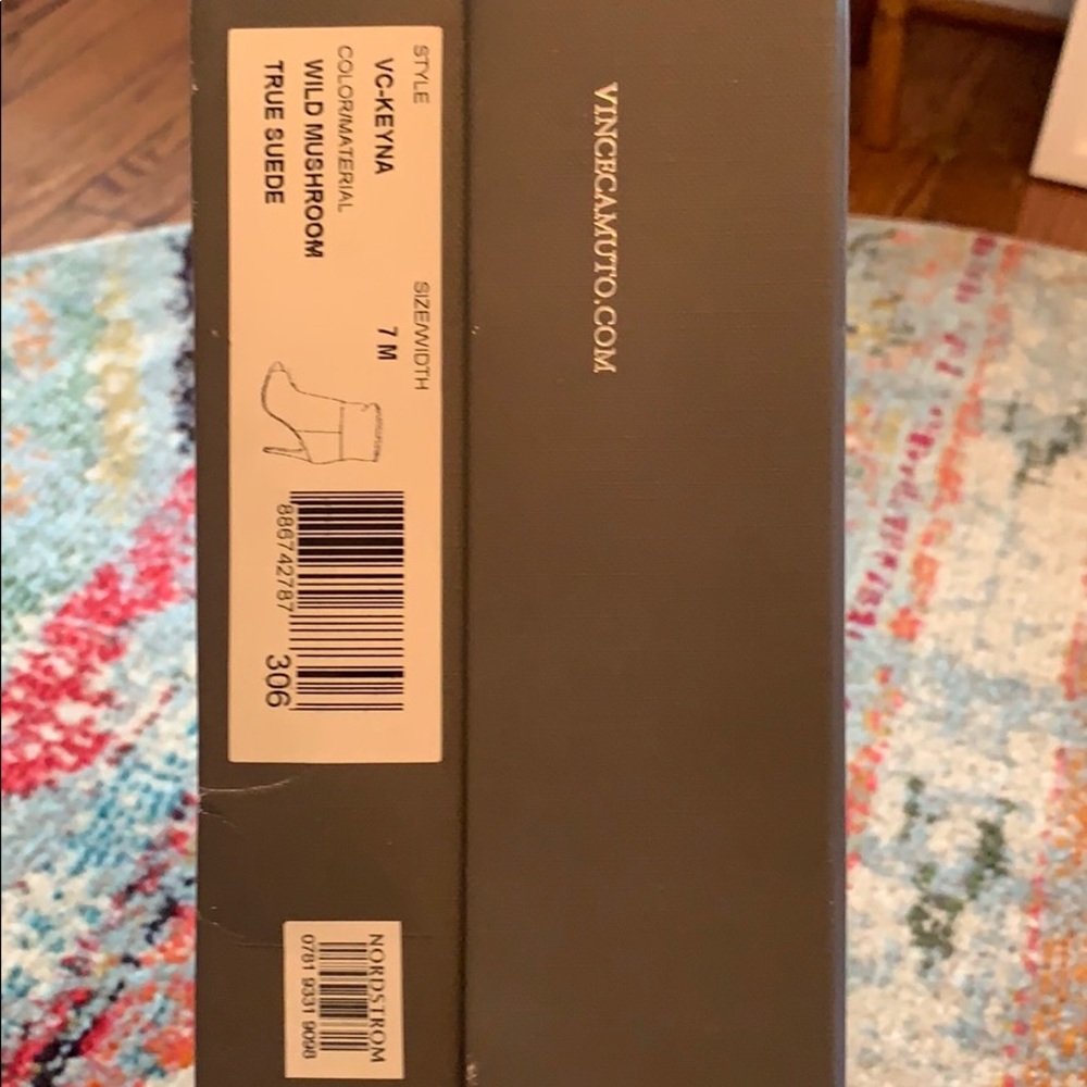 Vince Camuto Kenya peep toe booties - Picture 6 of 6